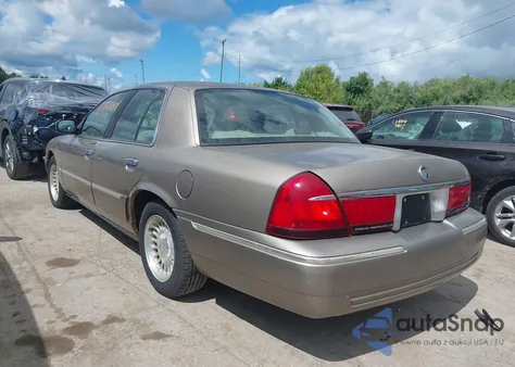 2002 Mercury Grand Marquis Ls из США, поврежденный, VIN 2MEFM75W02X635971